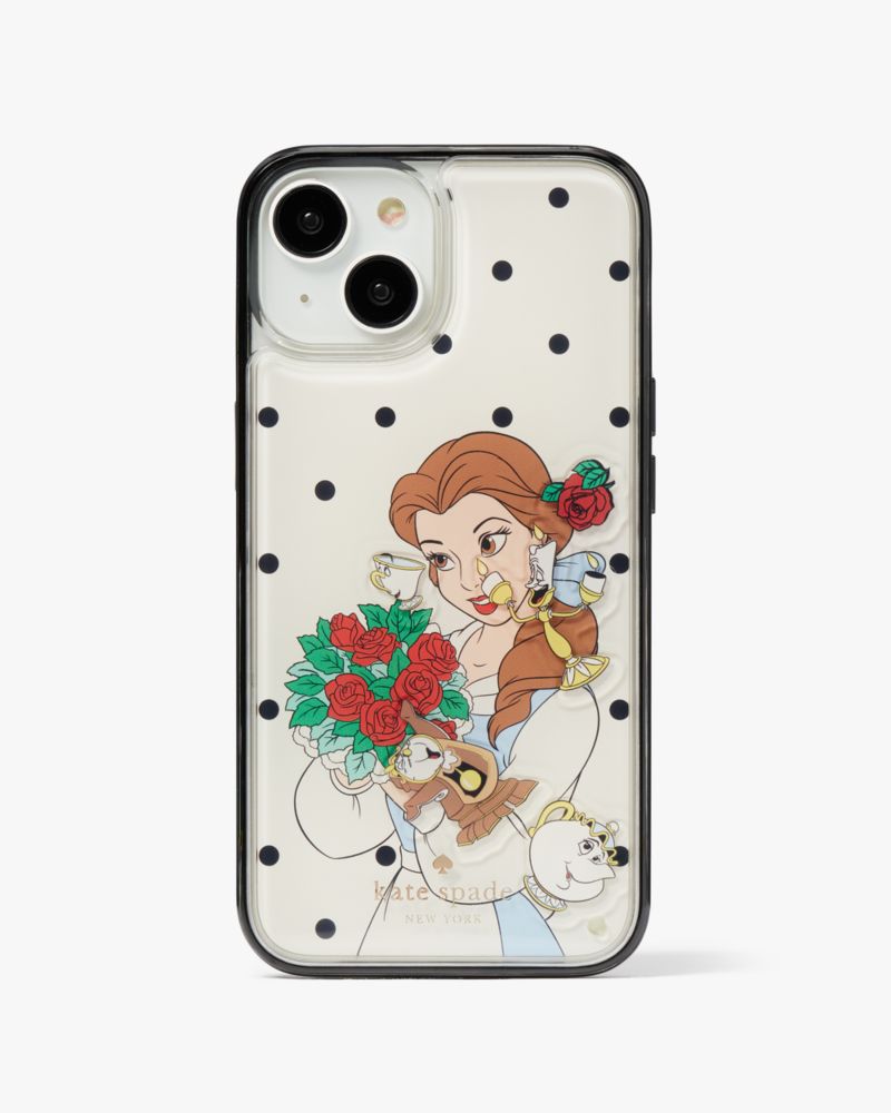Kate Spade,Disney x Kate Spade New York Beauty and the Beast iPhone 14 Case,