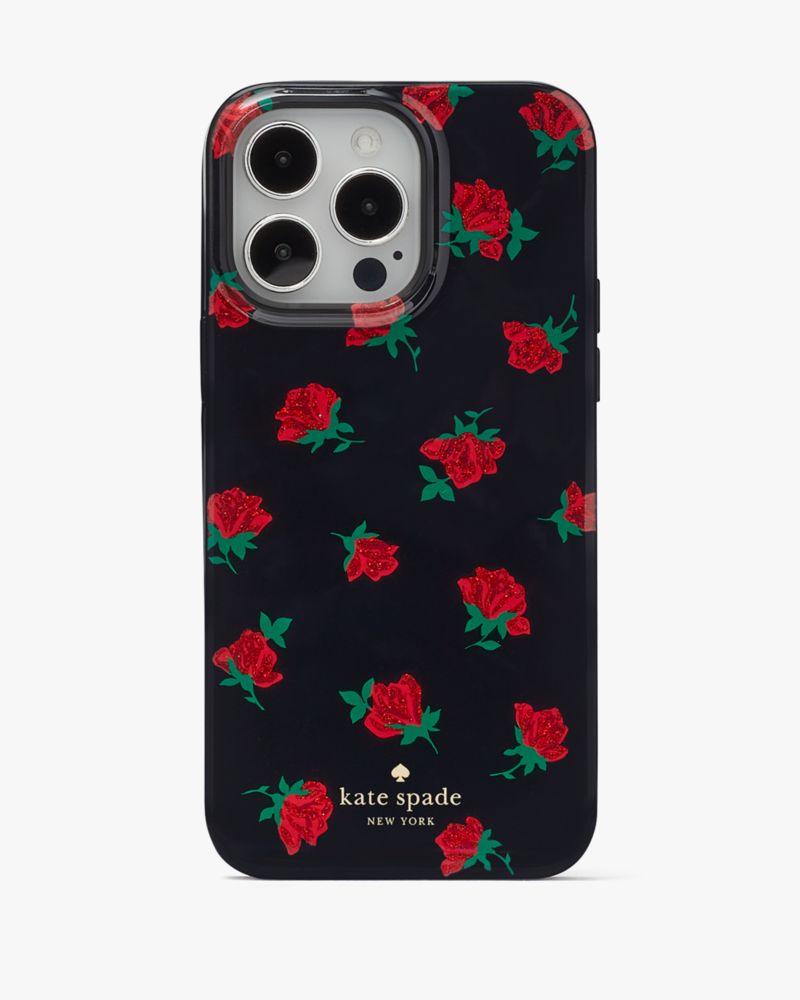 Kate Spade,Ditsy Rose Toss iPhone 14 Pro Max Case,