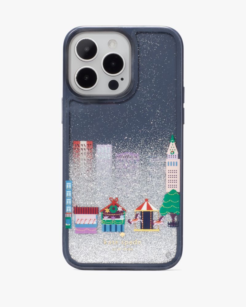 Kate Spade,Winter Wonders iPhone 14 Pro Max Case,Multi