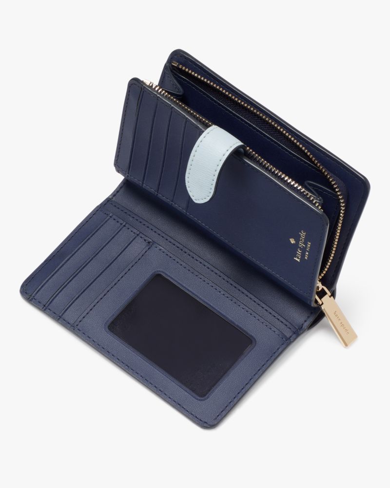 Dragon Printed Medium Compact Bifold Wallet | Kate Spade Outlet