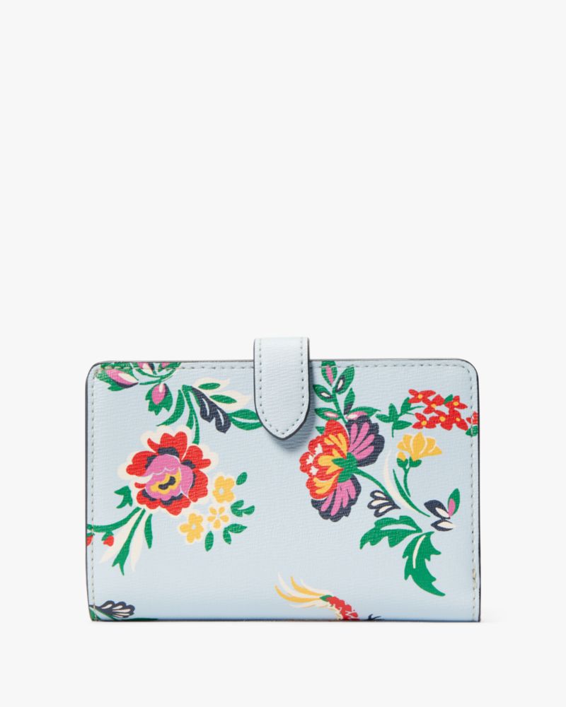 Dragon Printed Medium Compact Bifold Wallet | Kate Spade Outlet