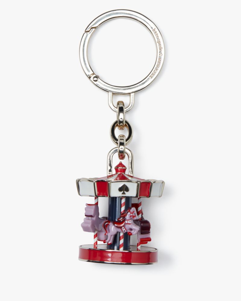 Winter Wonders Metal Keychain | Kate Spade Outlet