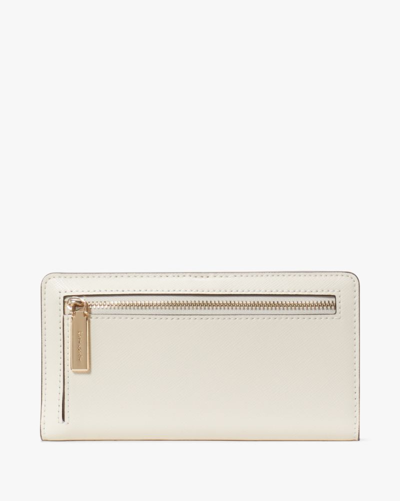 Kate Spade,Madison Studded Large Slim Bifold Wallet,