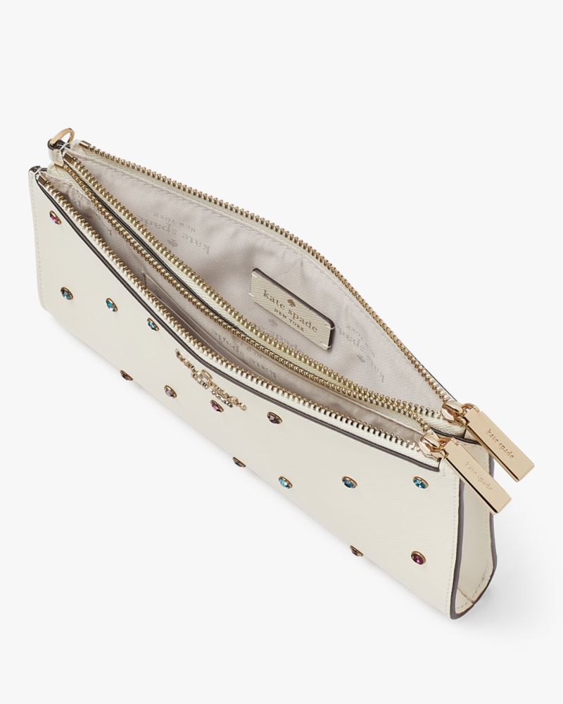 Kate spade double sales zip wristlet