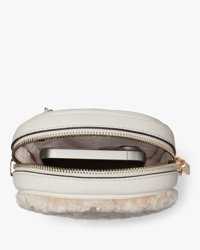 Rosie Faux Shearling North South Crossbody | Kate Spade