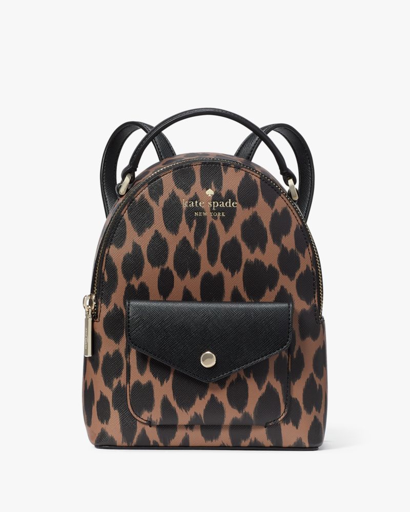 Kate spade cheetah on sale backpack