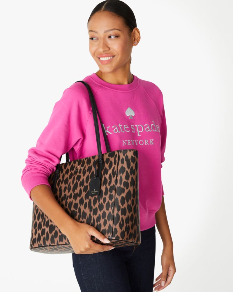 Kate spade discount pink leopard purse