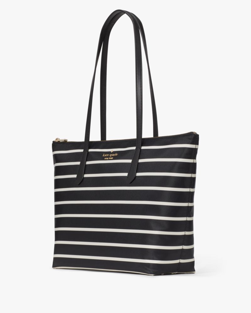 Striped kate spade bag new arrivals