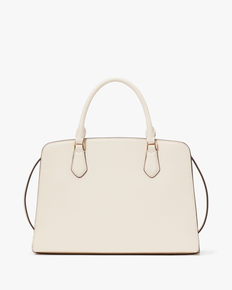 Kate Spade Outlet Addie Satchel, Parchment - Handbags & Purses