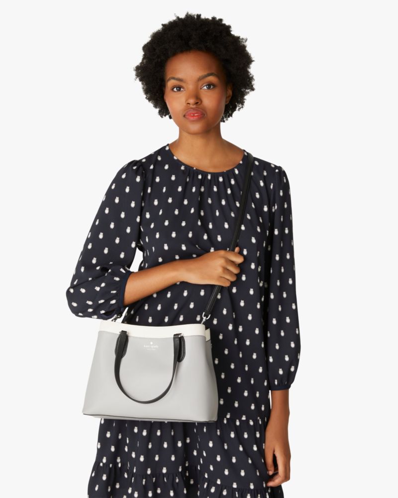 Kate spade black satchel on sale bag