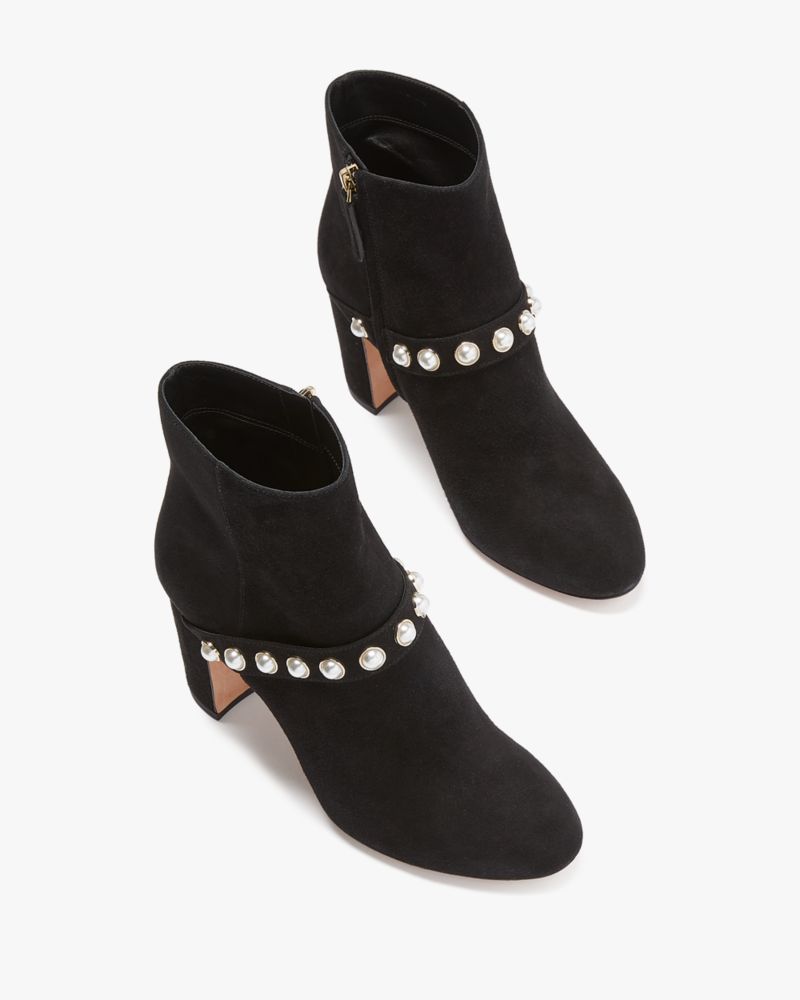 Kate Spade,Stunner Pearl Booties,Casual,