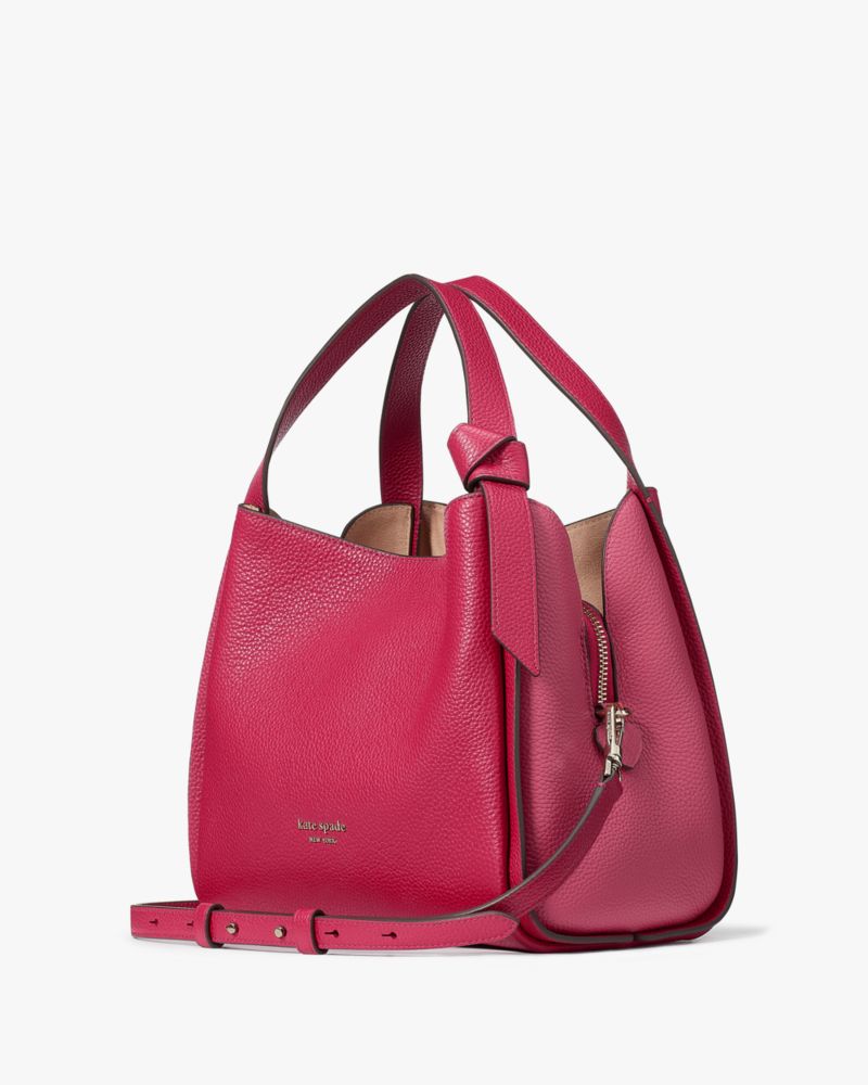 Kate Spade,Knott Colorblocked Medium Crossbody Tote,Renaissance Rose Multi