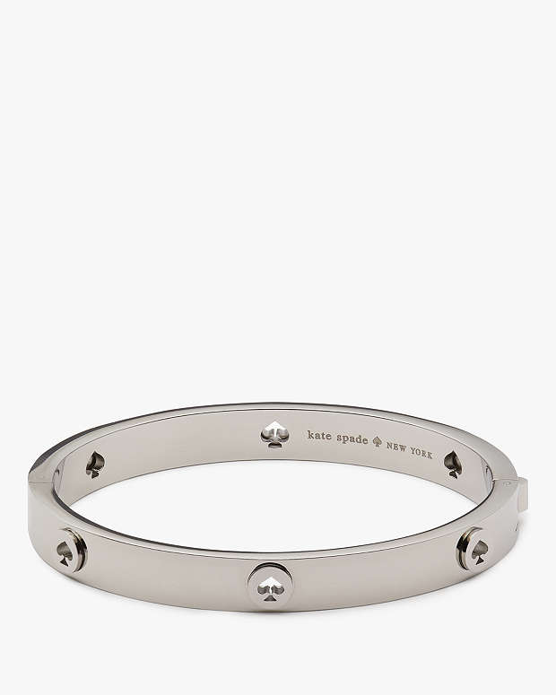 Spot The Spade Studded Hinged Bangle | Kate Spade Outlet