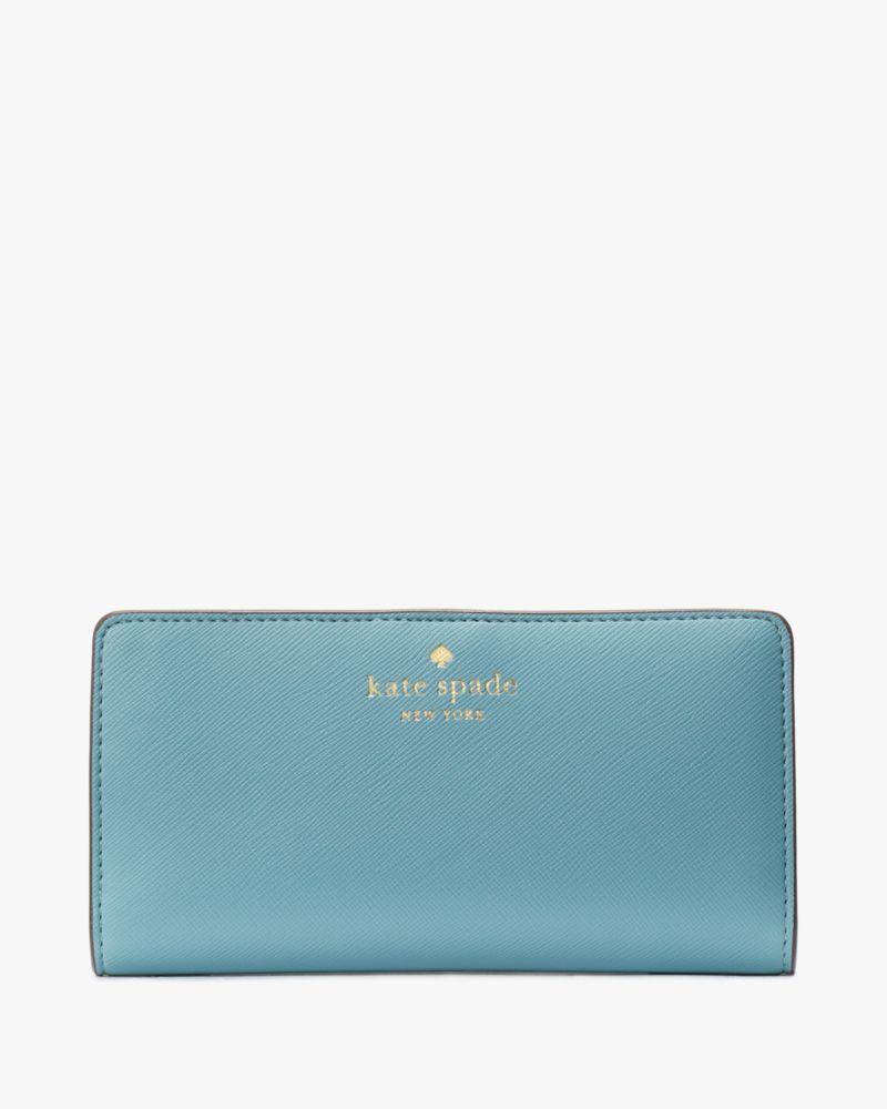 Baby blue kate spade wallet new arrivals