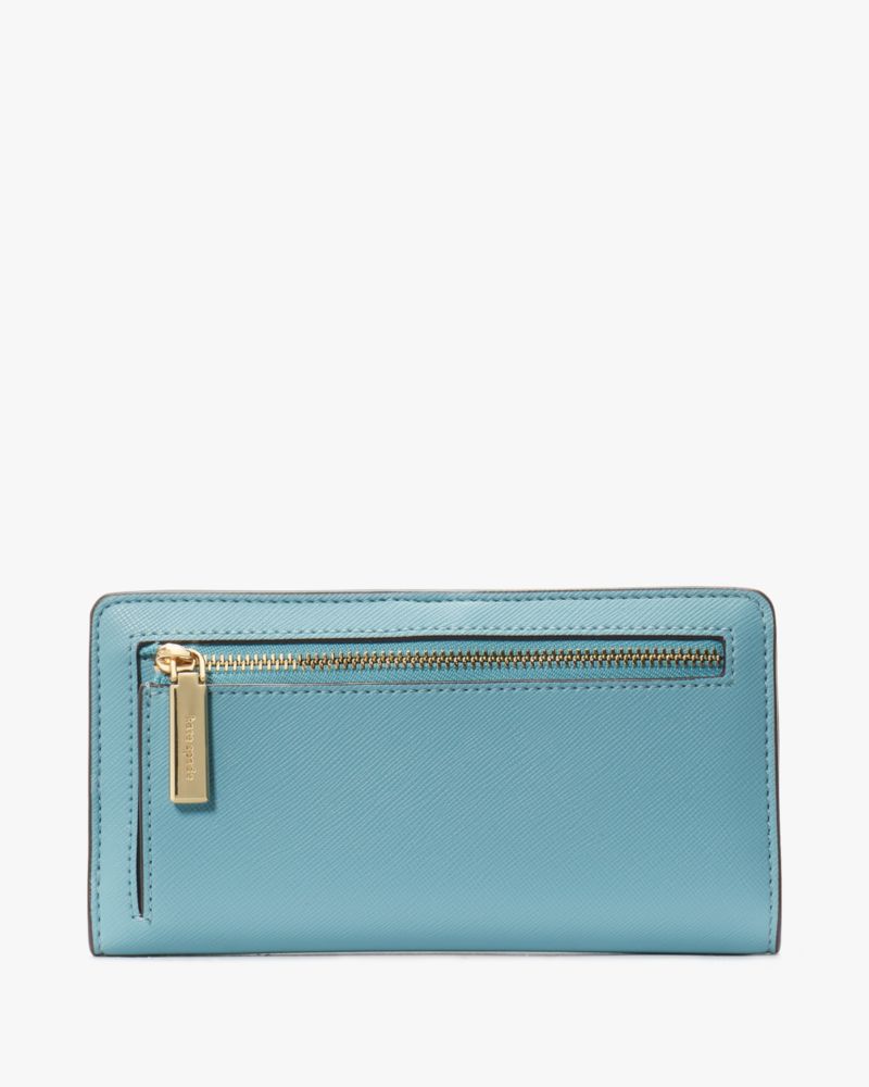 Blue kate cheap spade wallet