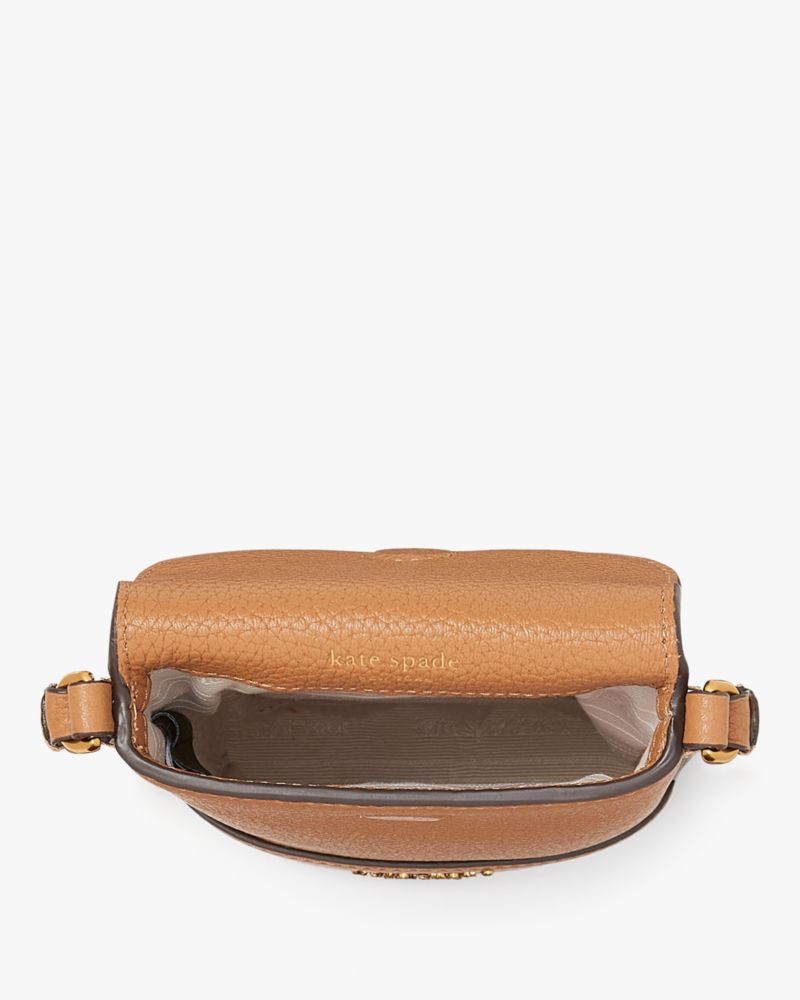 Kate Spade,Veronica North South Phone Crossbody,Small,Bungalow Brown