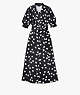 Kate Spade,Scattered Hearts Shirtdress,Day,Black/French Cream