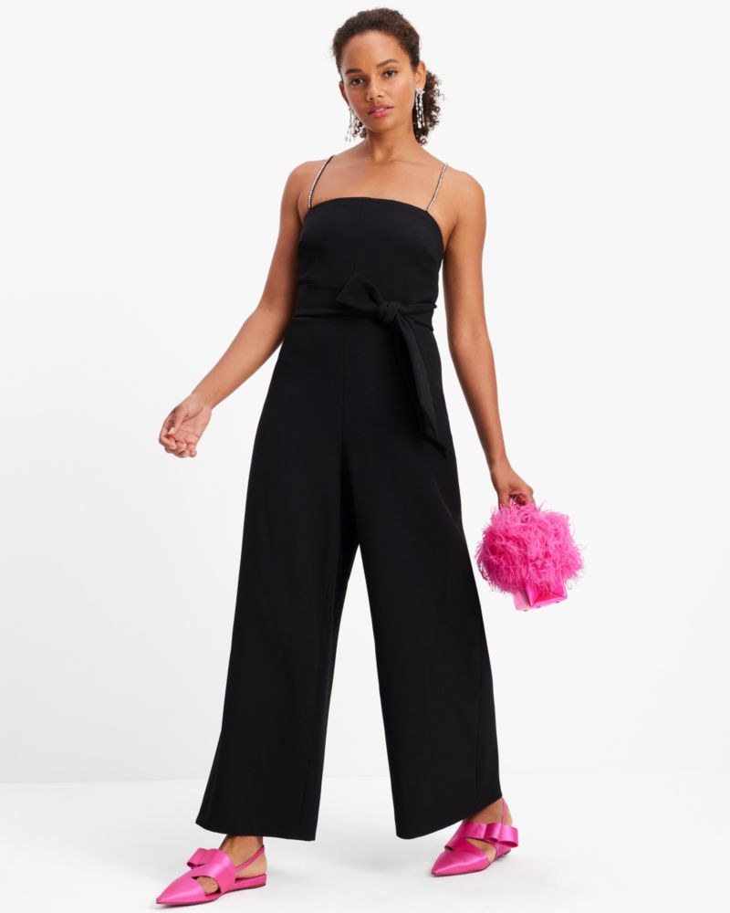 Rhinestone Embellished Jumpsuit