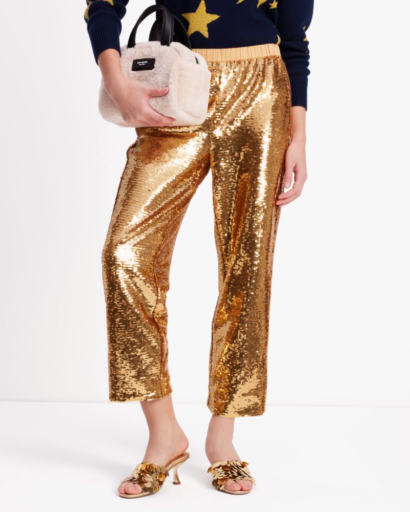 Kate Spade,Sequin Jogger Pants,