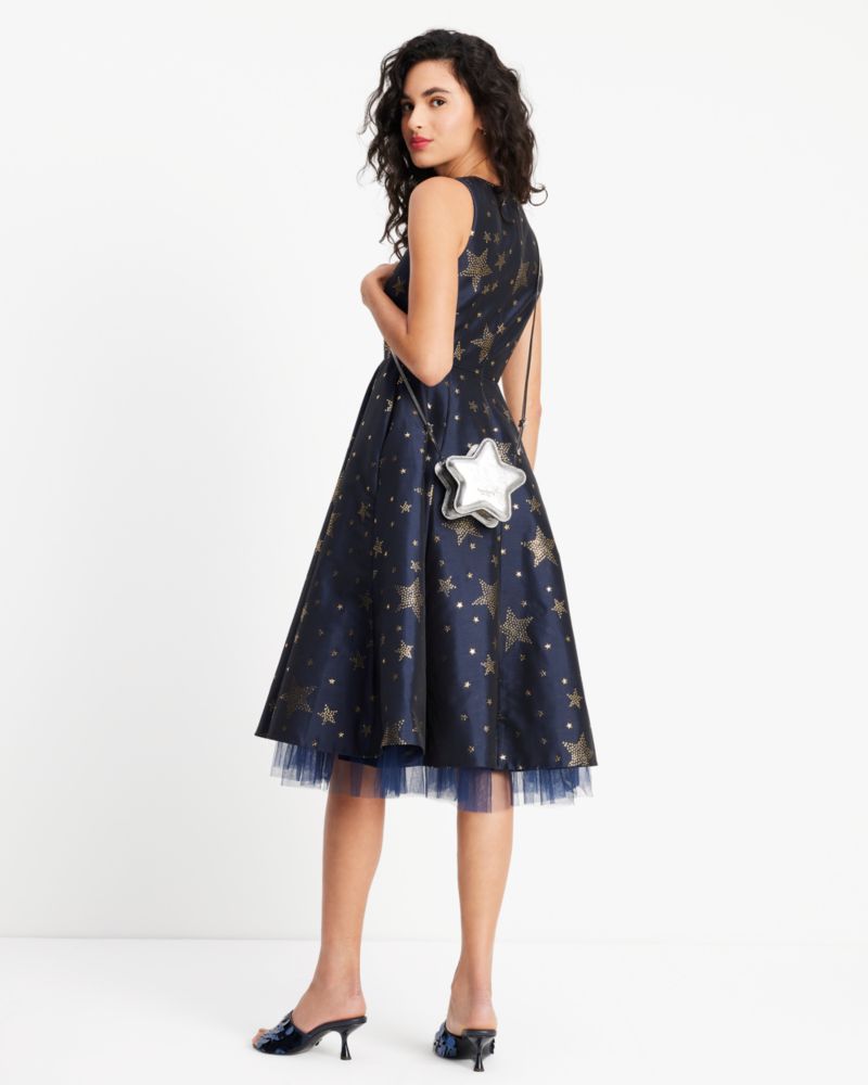 Kate Spade Starlight Brocade Dress. 5