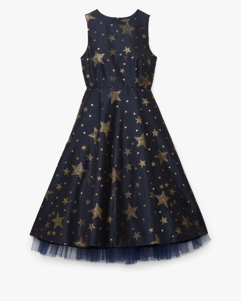 Kate Spade Starlight Brocade Dress. 6