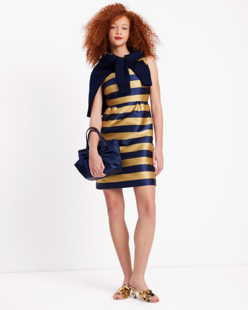 Kate Spade Awning Stripe Sheath Dress. 4