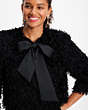 Kate Spade,Faux Feather Bow Jacket,