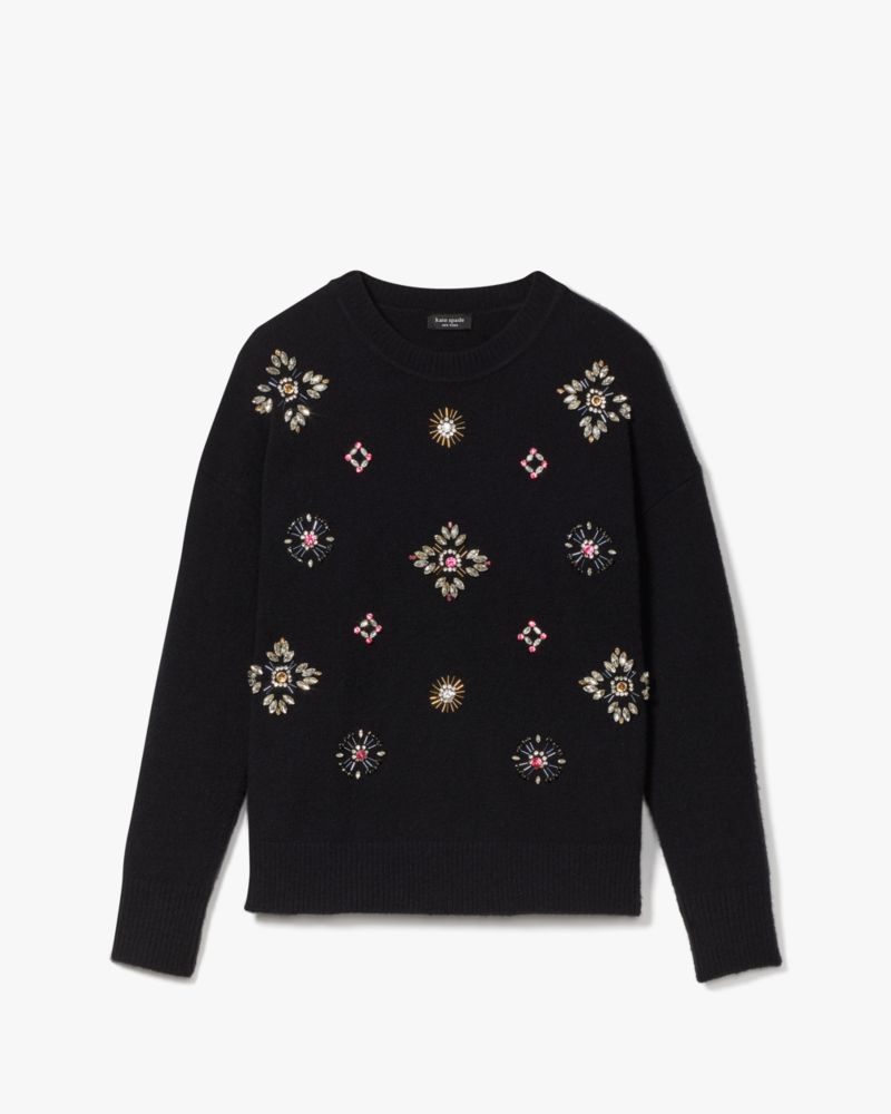 Kate Spade Rhinestone Embellished Sweater. 7