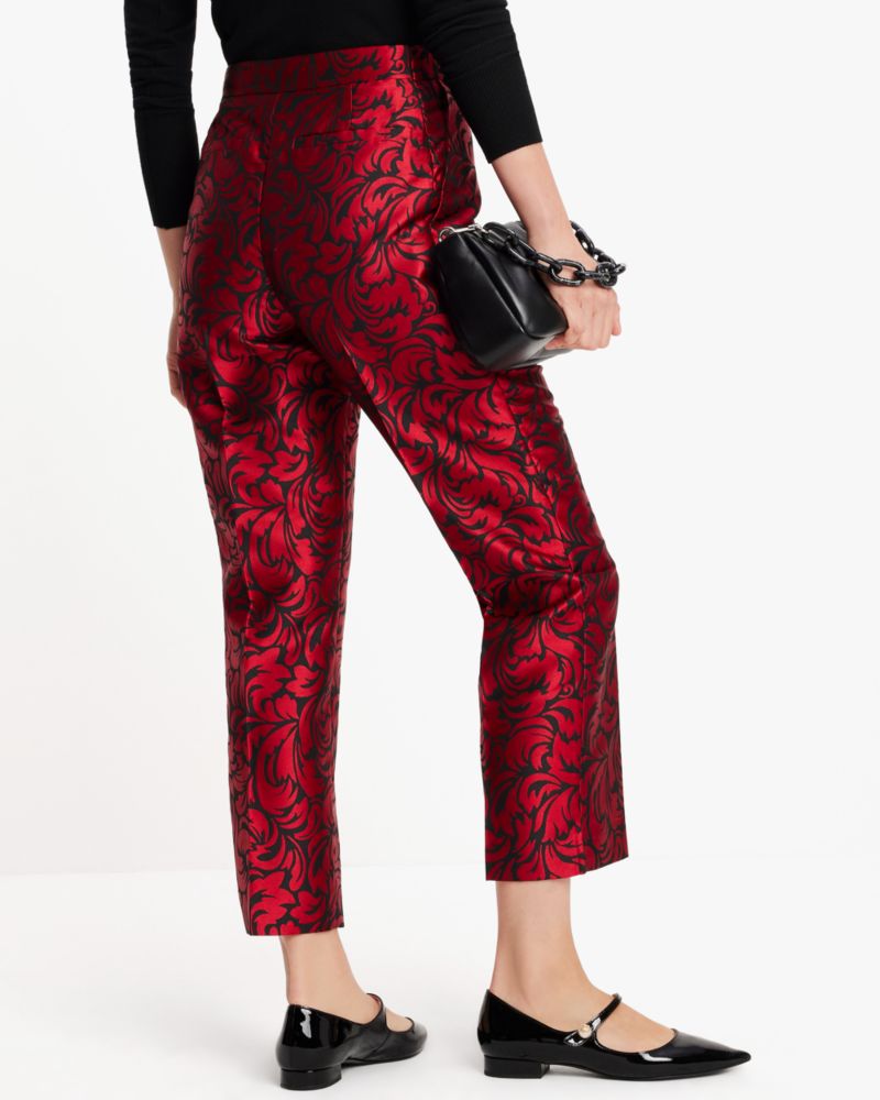 Flourish Swirl Brocade Pants