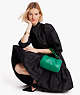 Kate Spade,Flourish Swirl Taffeta Dress,Black Tonal