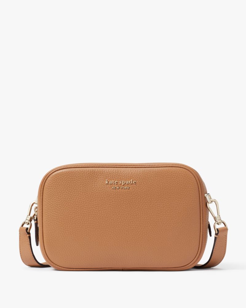 Leather crossbody bag Kate Spade Brown in Leather - 29108341