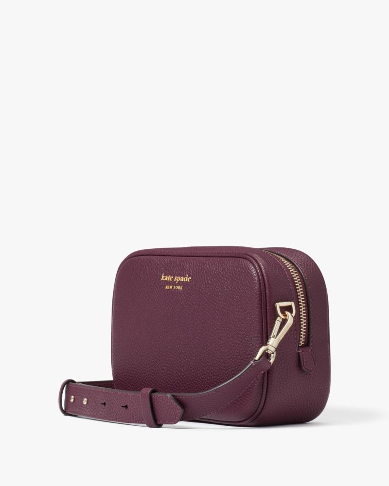 Kate Spade,Astrid Medium Camera Bag,Deep Cherry