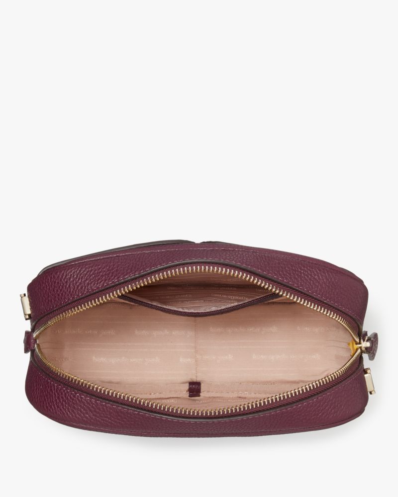 Kate Spade,Astrid Medium Camera Bag,Leather,Camera Bag,Logo,Metal,Casual,
