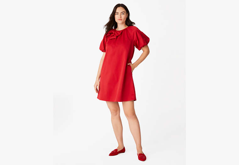 Kate Spade,Dorothy Dress,Polyester,Candied Cherry