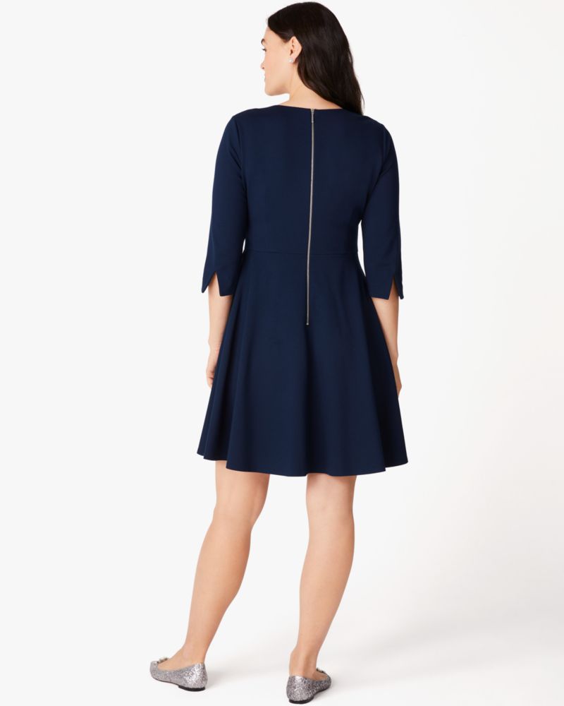 Kate Spade,Pearl Bow Ponte Dress,