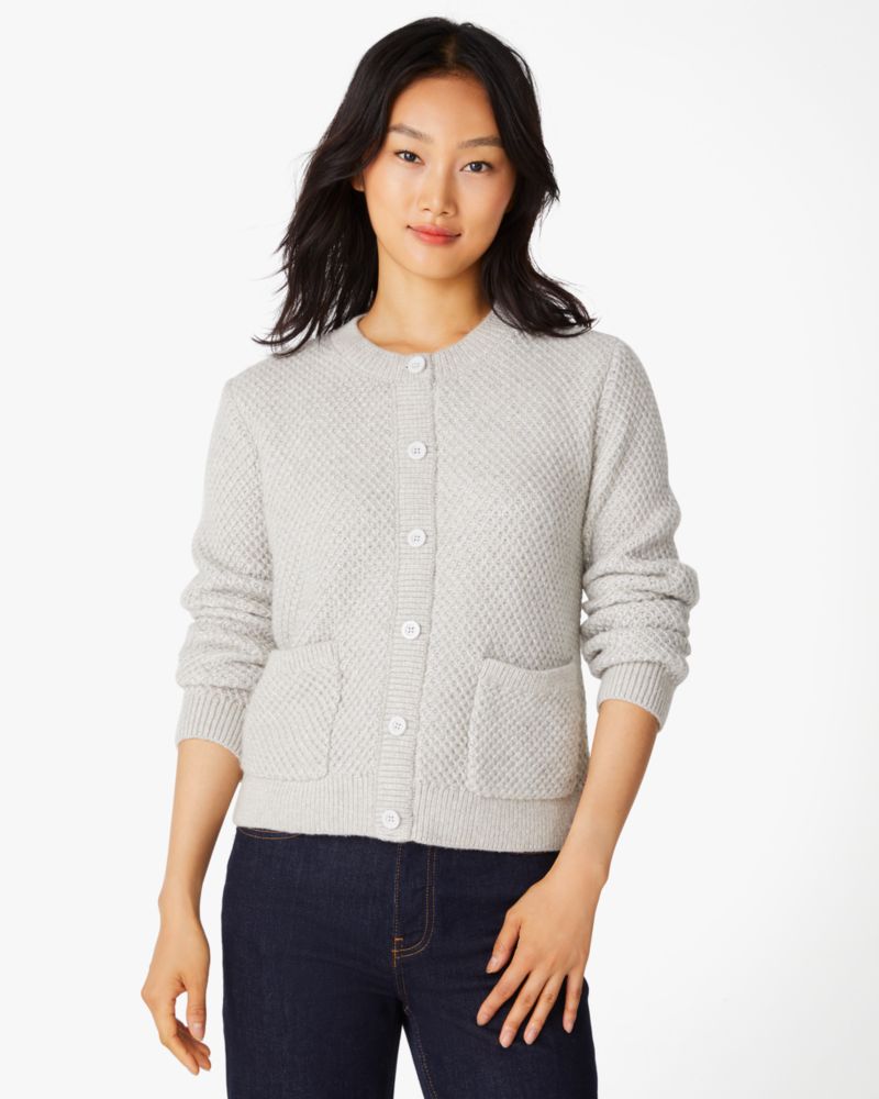 Kate Spade Textured Sparkle Cardigan