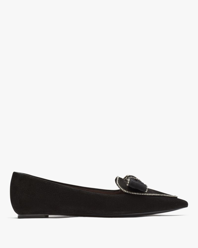 Kate Spade,Be Dazzled Flats,Black