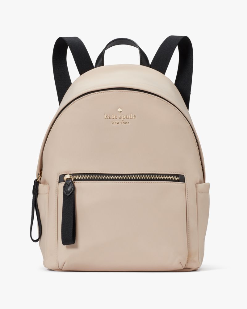 Kate Spade,Chelsea Medium Backpack,Colorblock,Warm Beige Multi