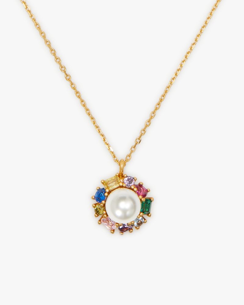 Candy Shop Pearl Halo Pendant | Kate Spade UK