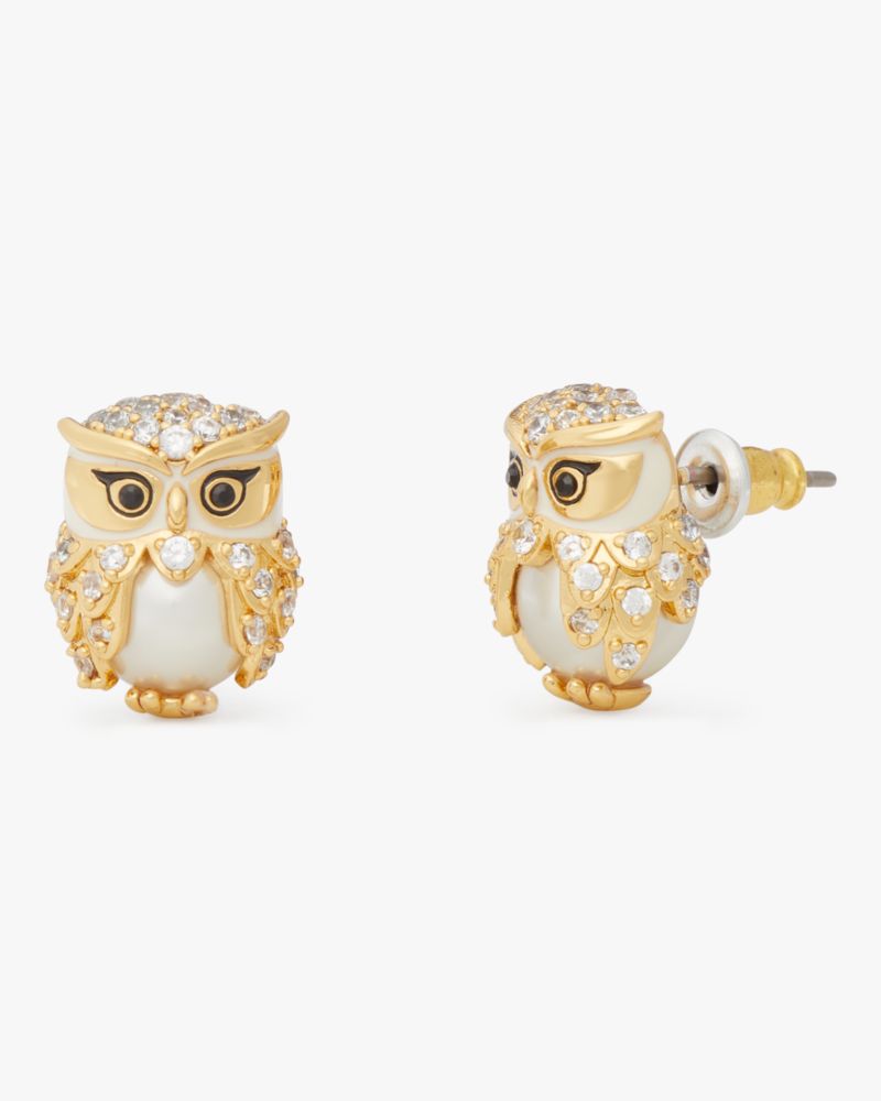 Owl on sale stud earrings