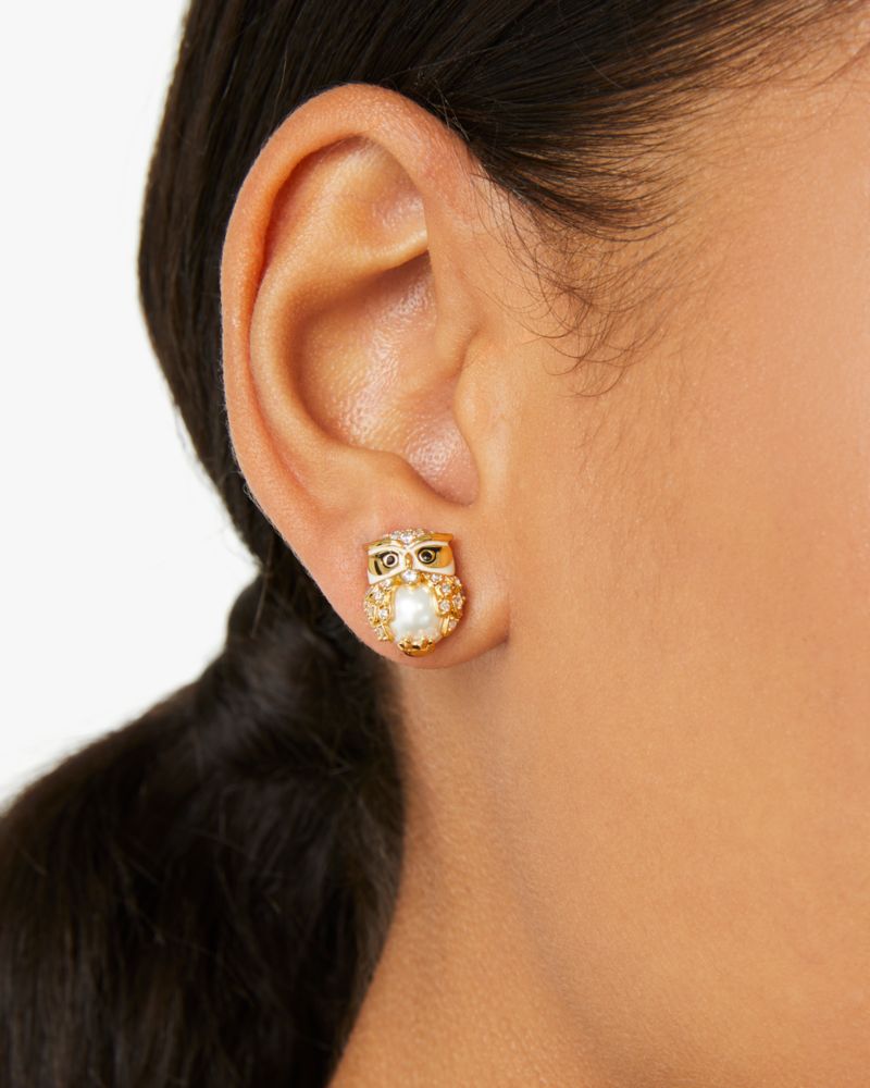 Kate Spade,Hoot Owl Studs,