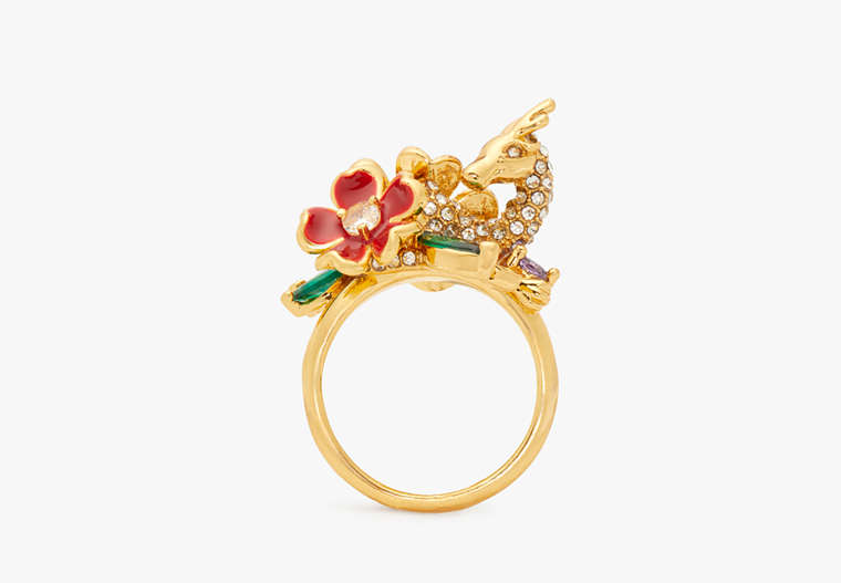 Kate Spade,Lucky Dragon Ring,Multi image number 0