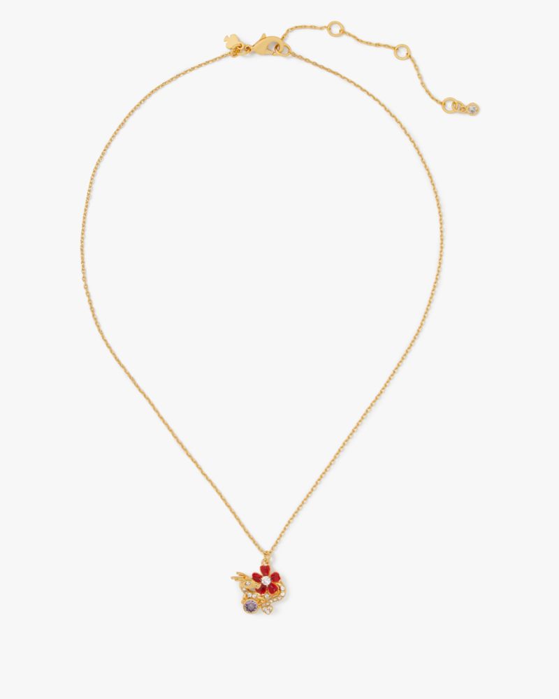 Kate Spade,Lucky Dragon Pendant,Multi