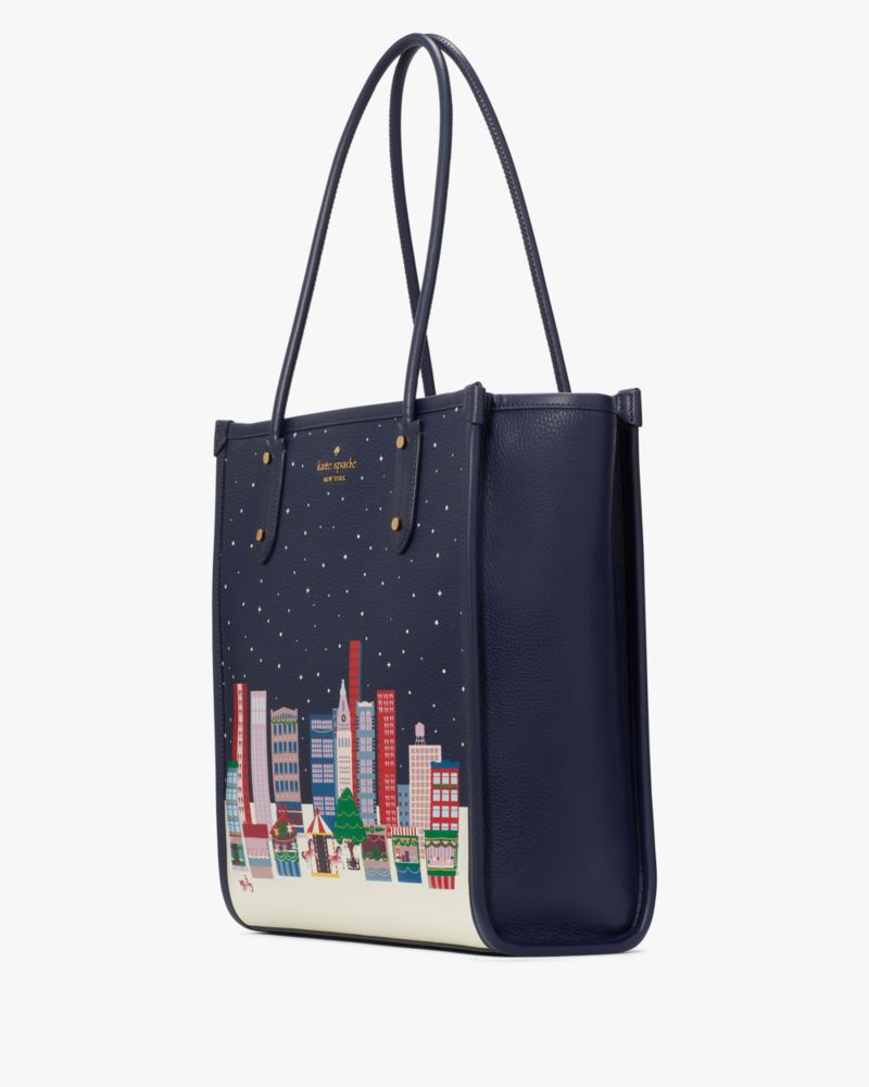 Kate Spade,Winter Wonders North South Tote,Multi