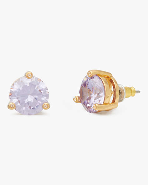Kate Spade,Rise And Shine Studs,Light Amethyst
