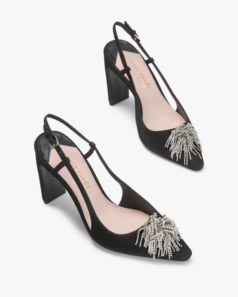 Kate spade black clearance pumps