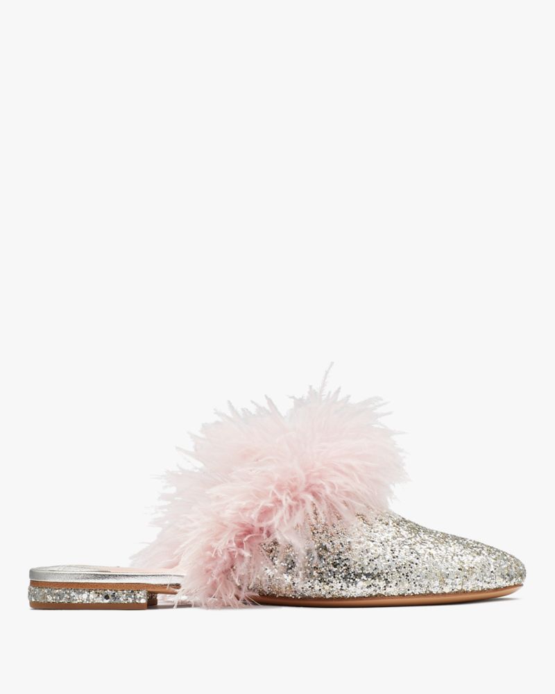 Kate Spade,Marabou Mules,