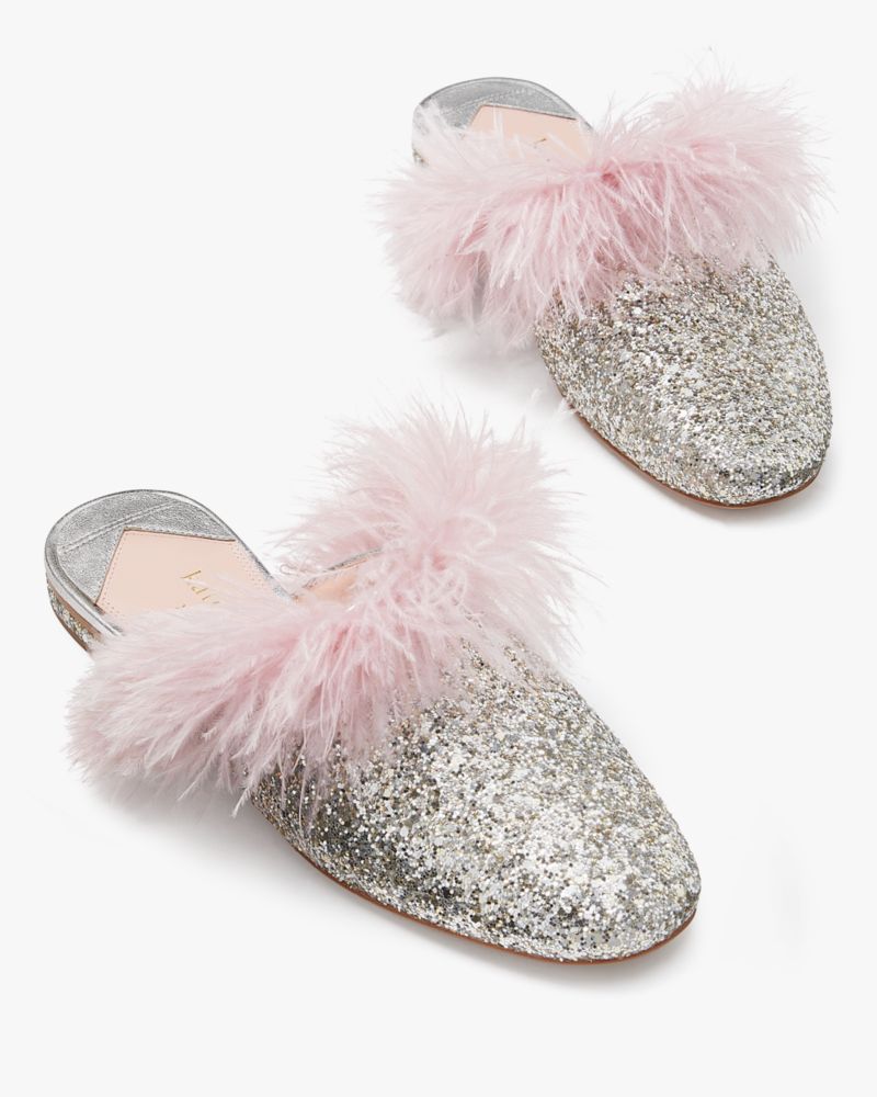 Marabou Mules | Kate Spade New York