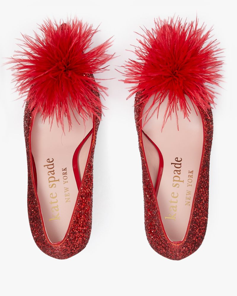 Kate Spade,Marabou Pumps,