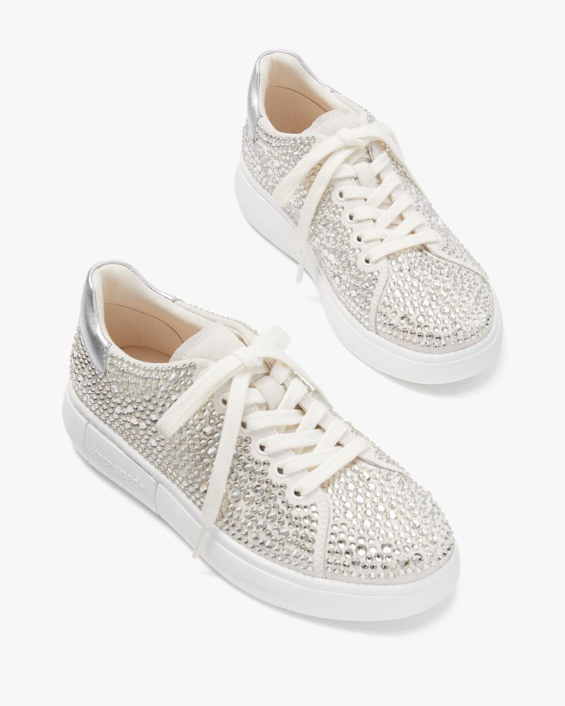 Kate Spade,Lift Sneakers,Silver